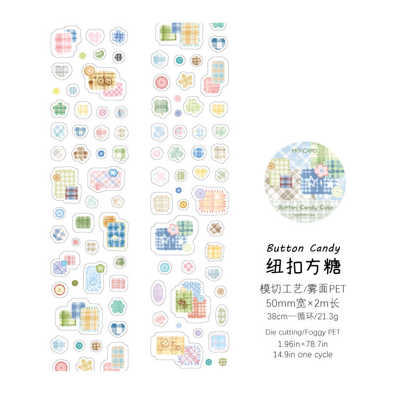 Crooked Patch Series sticker rolls