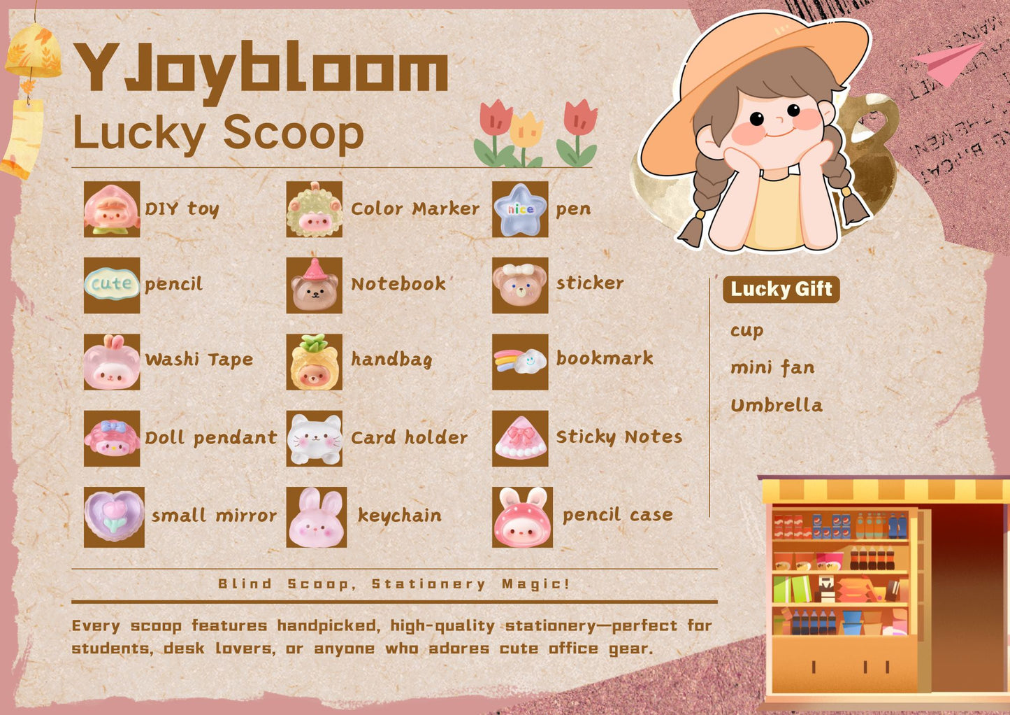 Lucky Scoop: Lucky Blind Scoop, Surprise Delivered