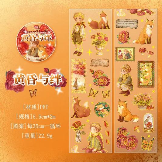 Fairy Tale Character Sticker Roll