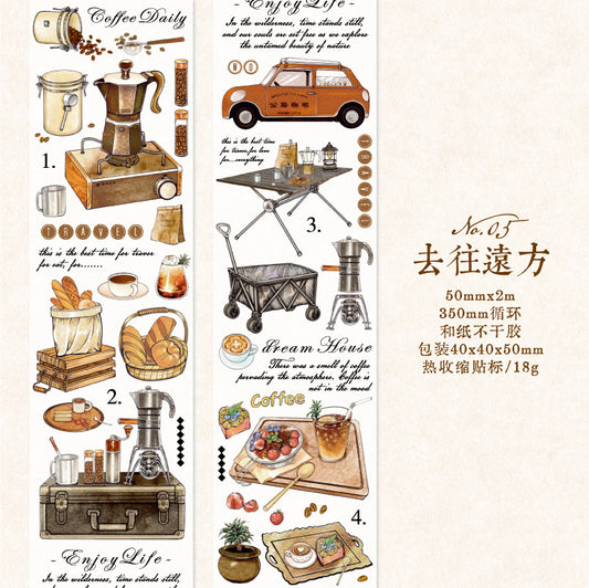 Life series sticker roll