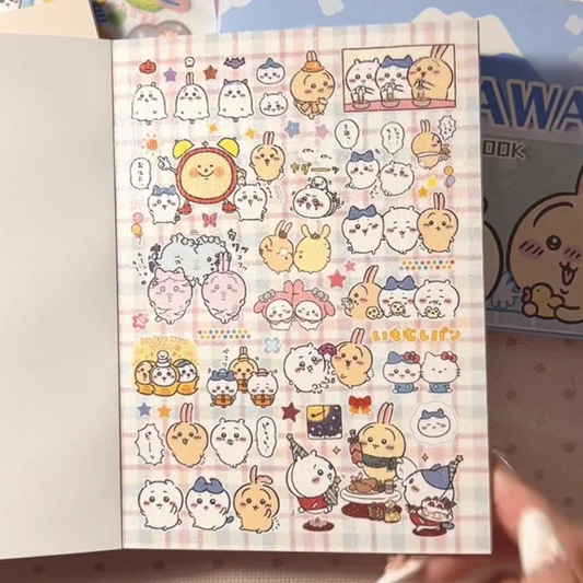 chiikawa sticker book