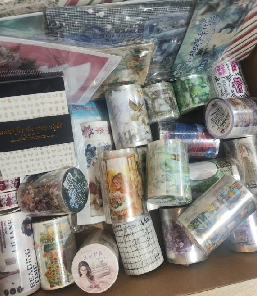 sticker mystery box（30 items for $35）