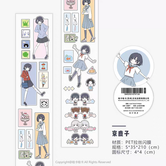 #wa0001 comic storyboard series sticker rolls