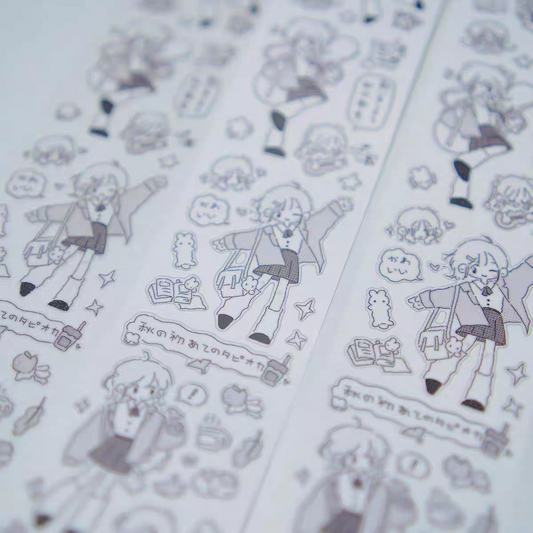 #0010 N1 Morning Series sticker rolls