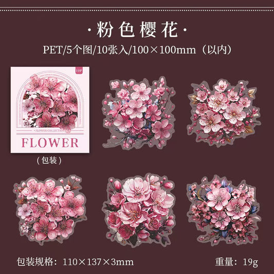 Flower Hunting Collection Sticker Pack