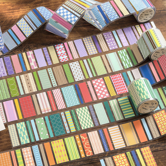basic colors sticker rolls