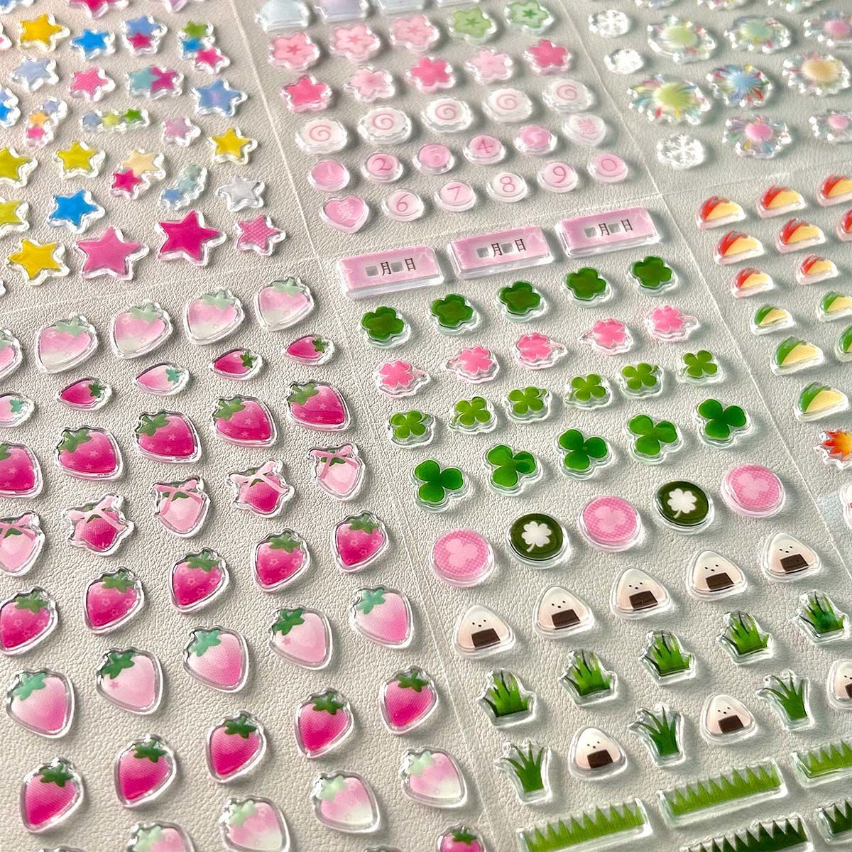 mini small items stickers