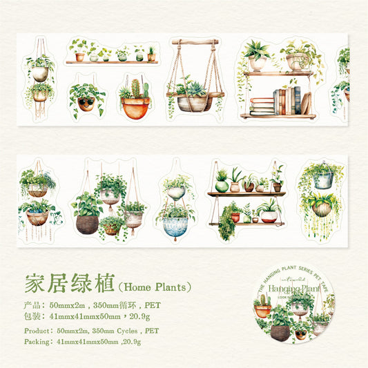 Hanging Plants Sticker Roll