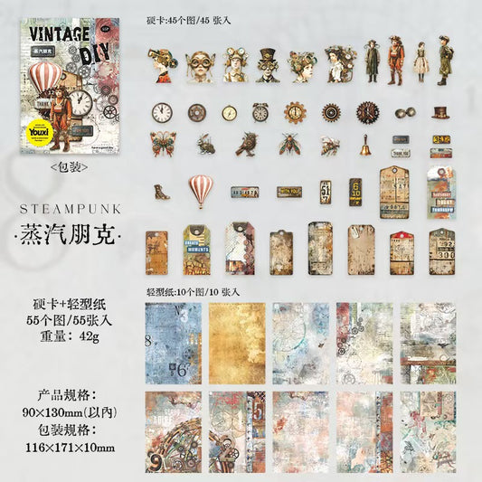 Vintage Handmade Sticker Pack