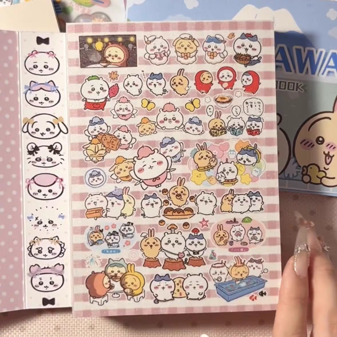 chiikawa sticker book